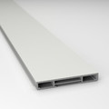 ASPUDDEN Plinth, light grey, 220x8 cm