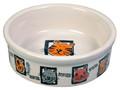 Trixie Cat Ceramic Bowl 200ml, 1pc, assorted designs