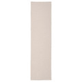 SVARTSENAP Table-runner, natural, 35x130 cm