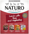 Naturo Adult Dog Wet Food Lamb with Rice and Vegetables 400g