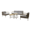 GoodHome Outdoor Furniture Set Tahuata