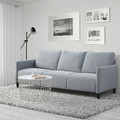 ANGERSBY 3-seat sofa, Knisa light grey