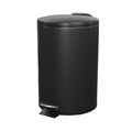 GoodHome Bathroom Waste Bin Koros 3l, soft close, black