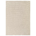 LUFTFARTYG Rug flatwoven, in/outdoor, beige/stripe, 160x230 cm