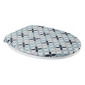 GoodHome Toilet Seat Diani, duroplast, patterned