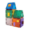 Cleverclixx Magnetic Tiles Brick Tiles Pack Intense - 16 pieces, 3+