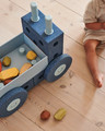 MODU 3-in-1 Baby Walker - Deep Blue / Sky Blue, 6m+