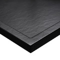 Acrylic Shower Tray Alta 80 x 120 x 4.5 cm, black