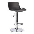 Bar Stool Inge, black/chrome