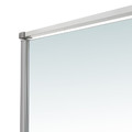 GoodHome Sliding Shower Door Ezili 120 cm, chrome/transparent