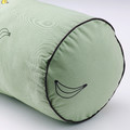 VÄNKRETS Cushion, banana pattern pale green, 80 cm