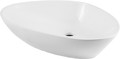 Ceramic Countertop Basin GoodHome Kotra 58x38cm, white