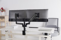 Gembird Adjustable Desk 2-display Mounting Arm for Monitors 17-32" 9kg