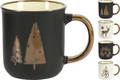 Mug Christmas Bells 200ml, grey