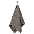 BROKGLIM Hand towel, grey, 50x100 cm