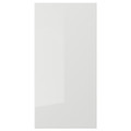 RINGHULT Door, high-gloss light grey, 30x60 cm