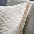 VALLKRASSING Cushion cover, off-white, 50x50 cm