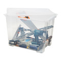 Plastic Storage Box Form Kaze XXL 63l, transparent