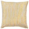 FJUNKLOCKA Cushion cover, yellow/white, 50x50 cm