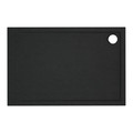 Acrylic Shower Tray Alta 90 x 120 x 4.5 cm, black