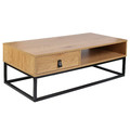 Coffee Table Abbott, oak/black