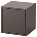 EKET Wall-mounted cabinet combination, dark grey, 35x35x35 cm