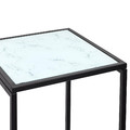 Set of 2 Tables/Plant Stands Rosa Marble