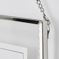LERBODA Frame, silver-colour, 16x16 cm