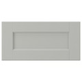 LERHYTTAN Drawer front, light grey, 40x20 cm