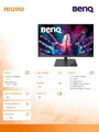 BenQ 31.5" Monitor PD3205U LED 4ms/4K/20:1/HDMI