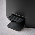 STENTRAPPA Pedal bin, anthracite, 18 l