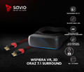 Savio HDMI Cable GCL-01 1.8m, v2.0, braid, red
