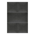 Upholstered Wall Panel Stegu Mollis Square 30x30cm, graphite