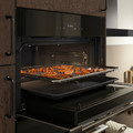 FRILLESBO True fan oven w microwave func, air fry function Grill function/stainless steel colour IKEA 700