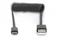 Digitus Cable USB-A to USB-C AK-300430-006-S