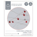LED String Light Garland (20 Bulbs)