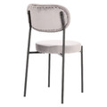 Chair Camile Velvet, grey