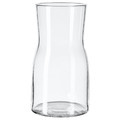 TIDVATTEN Vase, glass, 18 cm