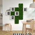 FEJKA Artificial plant, wall mounted/in/outdoor moss, 25x25 cm