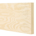 KALBÅDEN Drawer front, lively pine effect, 80x20 cm