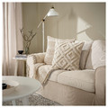 EKGULDMAL Cushion cover, geometric natural, 50x50 cm