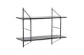 Wall Shelf Belfast 1, black