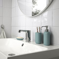 EKOLN Toothbrush holder, light grey-turquoise
