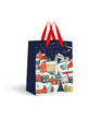 Premium Christmas Gift Bag, Large, 33x46x13 cm, 12pcs, assorted
