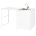 ENHET Laundry, white, 139x63.5x90.5 cm