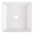 Ceramic Countertop Basin GoodHome Padma 38.5x38.5cm, white
