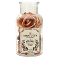 Scented Potpourri Jar 12cm, orange