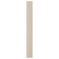 FORSAND Door, grey-beige, 25x229 cm