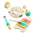 Fisher-Price Wooden Musical Instruments Gift Set Toddler Creative Play HXT90 2+