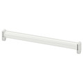 HJÄLPA Adjustable clothes rail, white, 30-47 cm